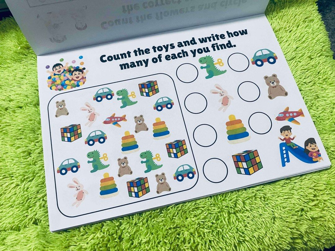 Math Book (Category: Children's Books) located in Singapore. Submitted by yncrafts17 (Listing ID 1371189986, Image 7). Description: Kids Math Book Pads .