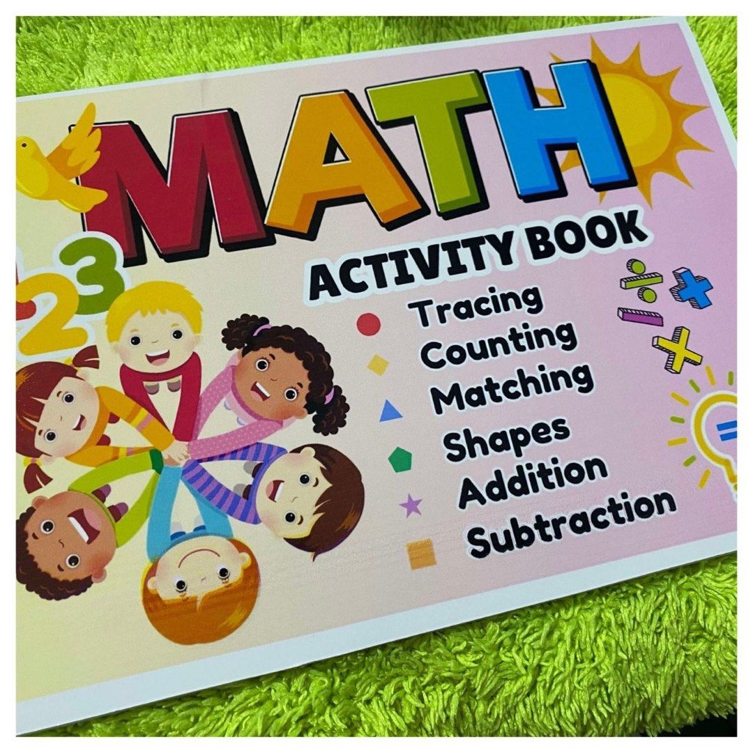 Math Book (Category: Children's Books) located in Singapore. Submitted by yncrafts17 (Listing ID 1371189986, Image 3). Description: Kids Math Book Pads .