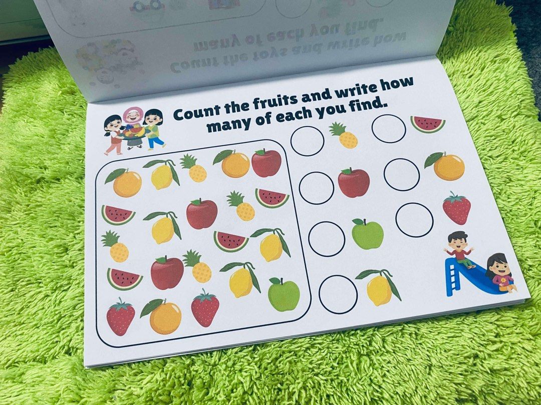 Math Book (Category: Children's Books) located in Singapore. Submitted by yncrafts17 (Listing ID 1371189986, Image 6). Description: Kids Math Book Pads .