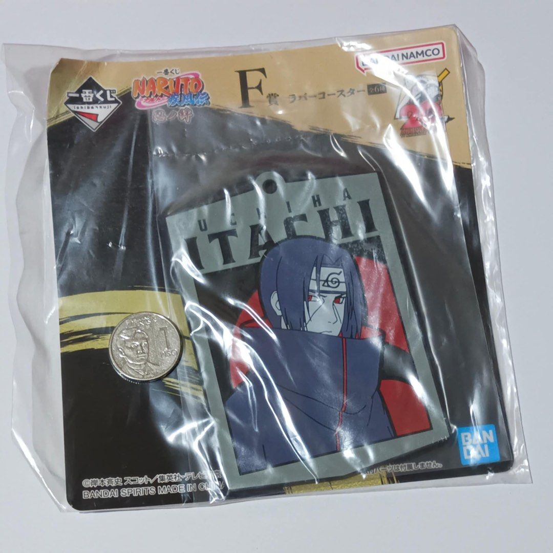 Naruto - Itachi Uchiha Rubber Bag Tag (Category: Character Goods) located in Manila. Submitted by namirotraeu (Listing ID 1371342503, Image 1). Description: Naruto - Itachi Uchiha Rubber Bag Tag With slight crease in the paper .