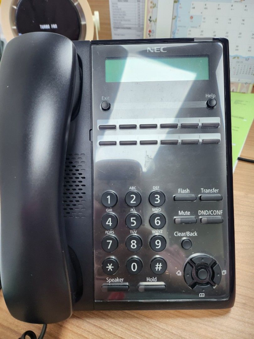 NEC (Category: Office & Business Technology) located in Singapore. Submitted by laubeeling (Listing ID 1371251327, Image 1). Description: letting go as we have upgraded our system. DT200 4 sets 2023 5 sets 2022 1 pc at $38 each.
