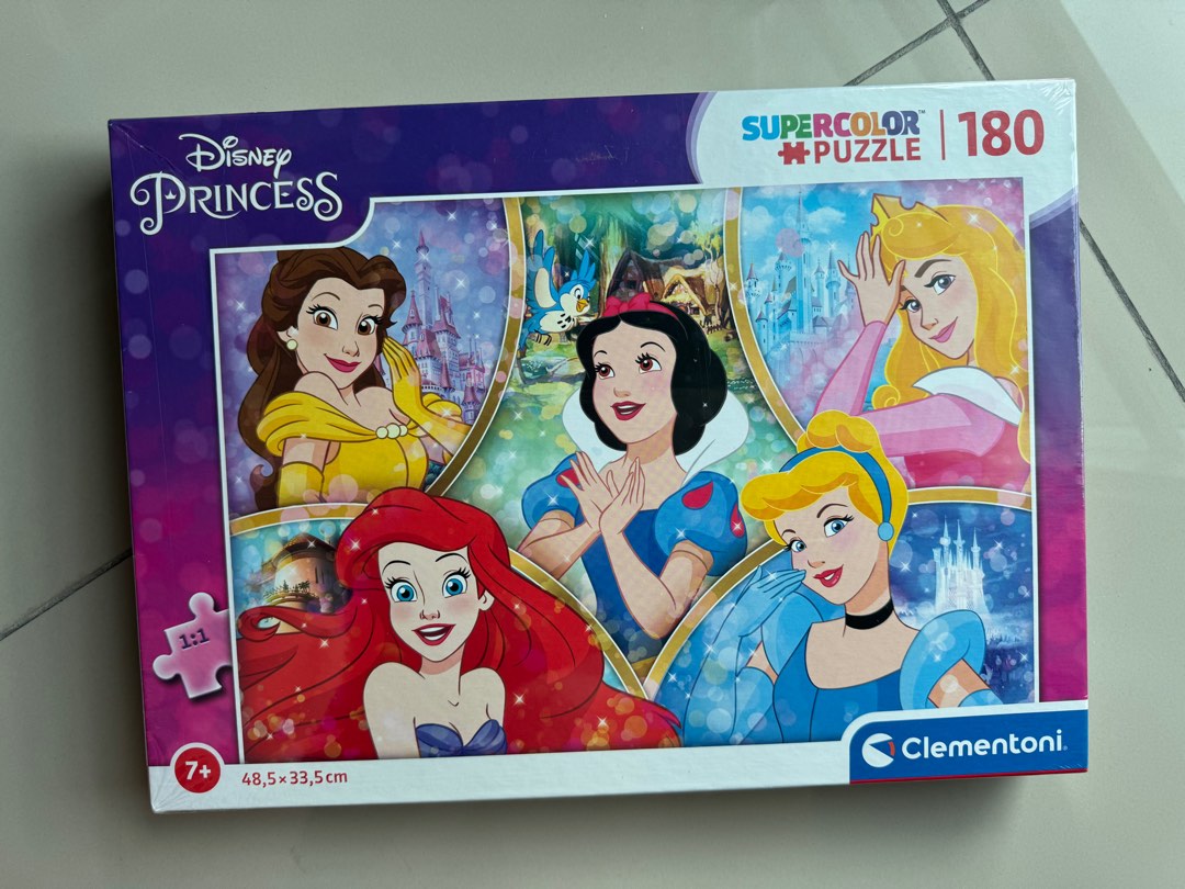 [NEW] Clementoni Princess Supercolor Puzzle 180 pcs 7 years old ...