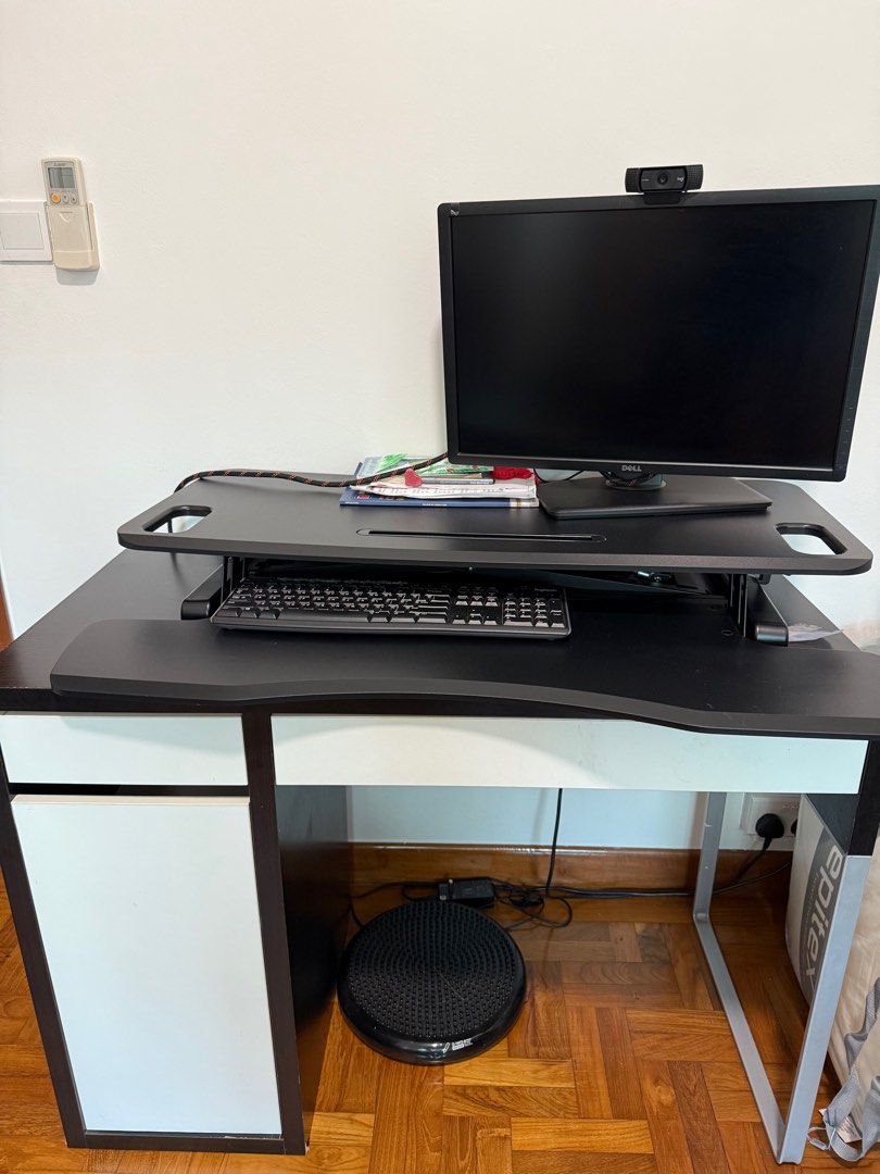 Switch In Computer Table Omnidesk switch and computer study table, Furniture & Home Living ...