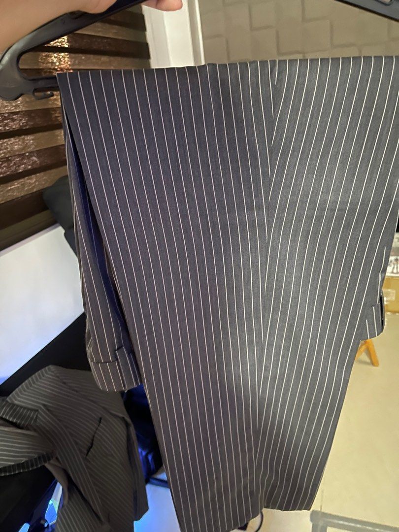 Premium imported set of suit and pants (Category: Formal Shirts) located in Pasig City. Submitted by alcjossa (Listing ID 1371251469, Image 2). Description: Used once No issue no flaws Medium size on tag From Doha Qatar * wedding of Joel Javier pics for inspo* Selling as set. Marikina .