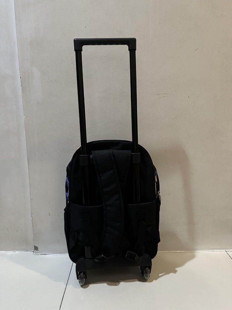 Racing Car Trolley backpack for boys (Category: Backpacks) located in Paranaque City. Submitted by daniertoystore (Listing ID 1371261335, Image 2). Description: onhand and ready to ship.