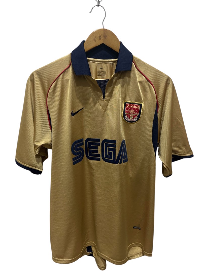 Rare!!! Vintage Y2K Arsenal Nike SEGA Jersey, Men's Fashion, Activewear ...