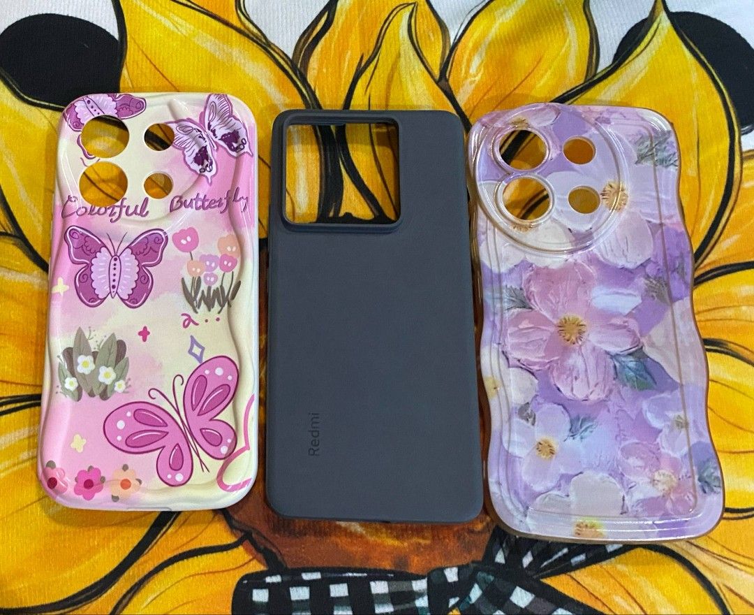 Redmi Note 13 Pro 5G Casing (Category: Xiaomi) located in Quezon City. Submitted by yecosh (Listing ID 1371339752, Image 1). Description: Left - Brand New Middle - Default Casing, lightly used Right - Well used Take All for P149. No breaking of bundle.