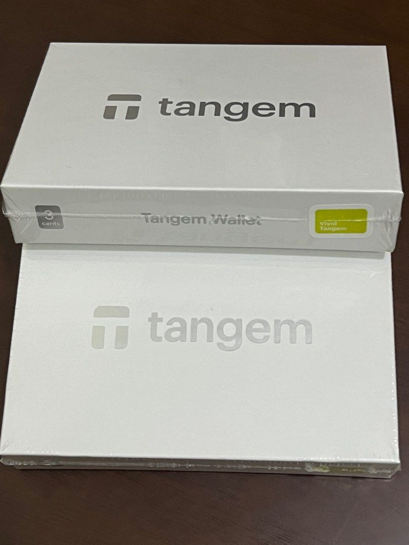 Tangem Wallet Vivid Tangem 加密貨幣冷錢包2024 3 card specials edition, 電腦＆科技,  電腦周邊及配件, 其他- Carousell