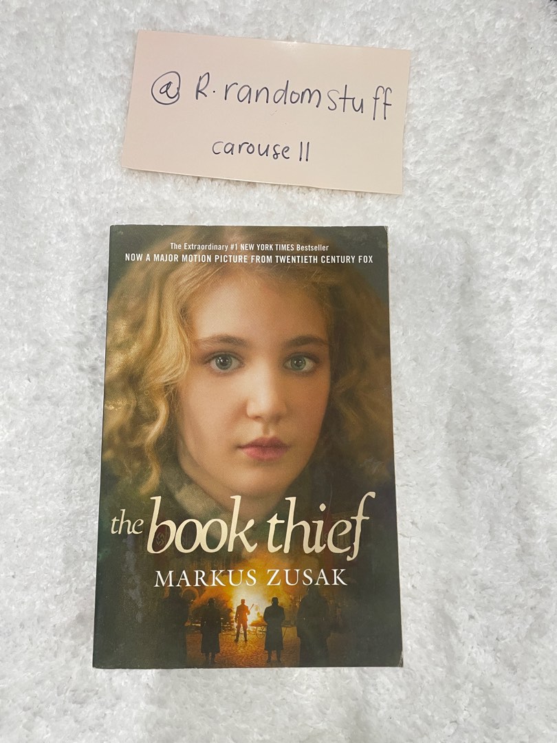 THE BOOK THIEF BY MARKUS ZUSAK, Hobbies & Toys, Books