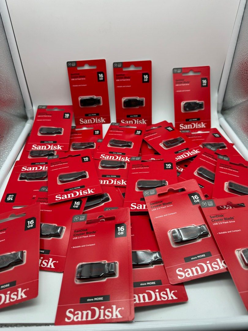 16gb Sandisk USB 2.0 Flash Drive (Original) (Category: Hard Disks & Thumbdrives) located in Makati City. Submitted by jc.cuerdo (Listing ID 1371400235, Image 1). Description: .