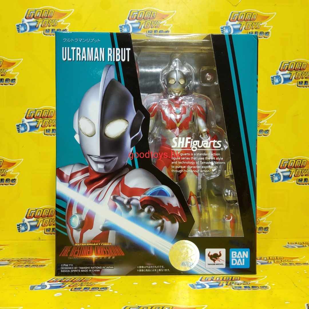中古已開封 BANDAI SHF ULTRAMAN RIBUT 鹹蛋超人 超人利布特, 興趣及遊戲, 玩具 & 遊戲類 - Carousell