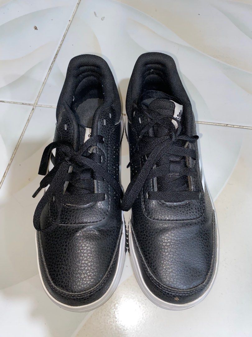 ADIDAS TENAUR SPORT BLACK (Category: Sneakers) located in Manila. Submitted by dclutt3r (Listing ID 1371397879, Image 3). Description: NO BOX LIKE NEW SIZE 6 1/2 US.