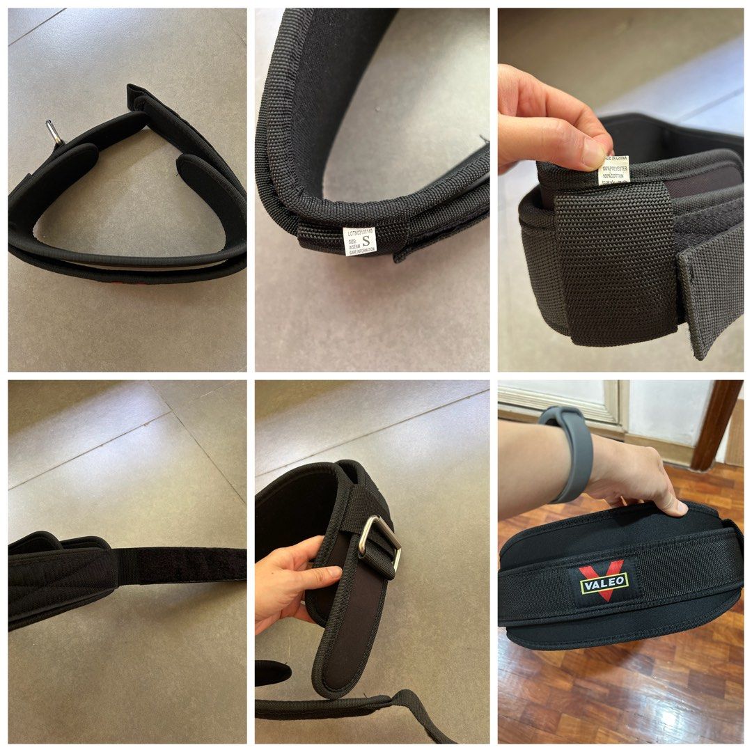 ALMOST NEW Valeo weightlifting belt - small (Category: Belts) located in Caloocan City. Submitted by starrie.wolf (Listing ID 1371390828, Image 2). Description: Almost new, used less than 5x, clean Valeo unisex weightlfiting belt - small size / 70-85cm / 27-33 inches - long wide Velcro belt - made of nylon, EVA & stainless buckle Condition: 9.5/10 Best price posted already. Location: Sangandaan, South Caloocan SF: handled by buyer, ships nationwi