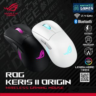 ASUS ROG KERIS II ORIGIN WIRELESS GAMING MOUSE63015649032963110