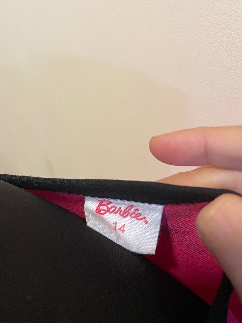 Barbie Crop Top (Category: Blouses) located in Cebu City. Submitted by juulibee (Listing ID 1371473075, Image 3). Description: Barbie crop top bought at kids’ section but can fit S-M womens, 30-34” bust. Length: 15” Shipping through J&T..