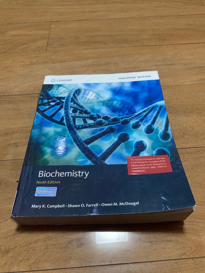 Biochemistry 9th Edition (Category: Textbooks) located in Manila. Submitted by sophialahomm (Listing ID 1371464902, Image 1). Description: loc: tandang sora qc .