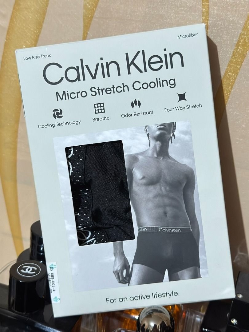 Calvin Klein Low Rise Trunk MICRO STRETCH (Black) (Category: Underwear) located in Makati City. Submitted by heyrods (Listing ID 1371463870, Image 1). Description: Brandnew Size: Small Color: Black Fabric/Material: 85% Nylon 15% Elastane .