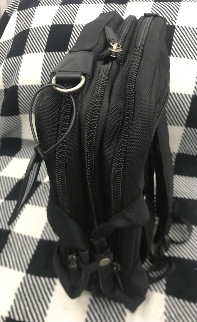 Captain Stag Laptop/Backpack Bag (Category: Laptop Bags & Sleeves) located in Quezon City. Submitted by 79moving (Listing ID 1371433653, Image 3). Description: Captain Stag Laptop/Travel Bag 2 way sling / backpack 16” X 12” X 5”inch Expandable up to 7”.