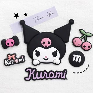 crocs charm charms kuromi (set)64235657202049110