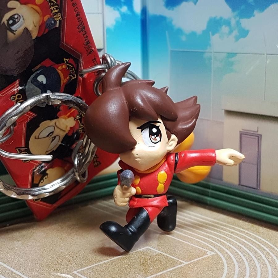 Figure Keychain Anime Cyborg 009 Character Joe Shimamura Chibi Super ...