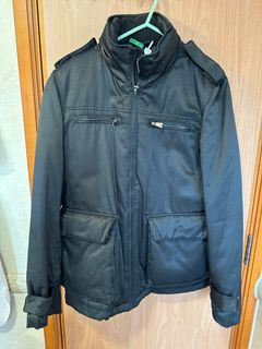 Black Giordano Men's Office Jacket - Clean Wardrobe629776568652831127
