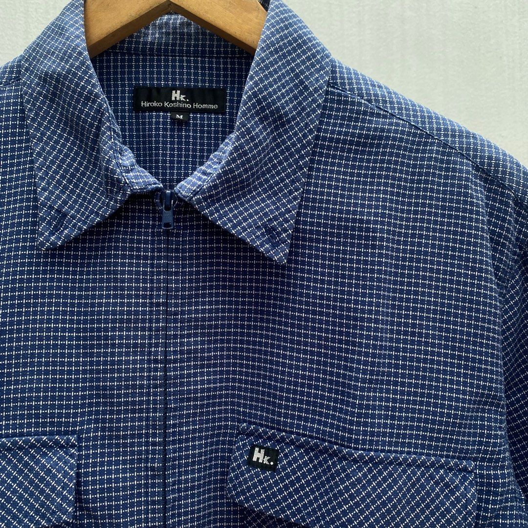 Hiroko Koshino Work Jacket (Category: Coats, Jackets and Outerwear) located in Quezon City. Submitted by rylledup (Listing ID 1371378133, Image 2). Description: Hiroko Koshino Work Jacket Width: 22.5 Length: 27.5 Price: 800 .