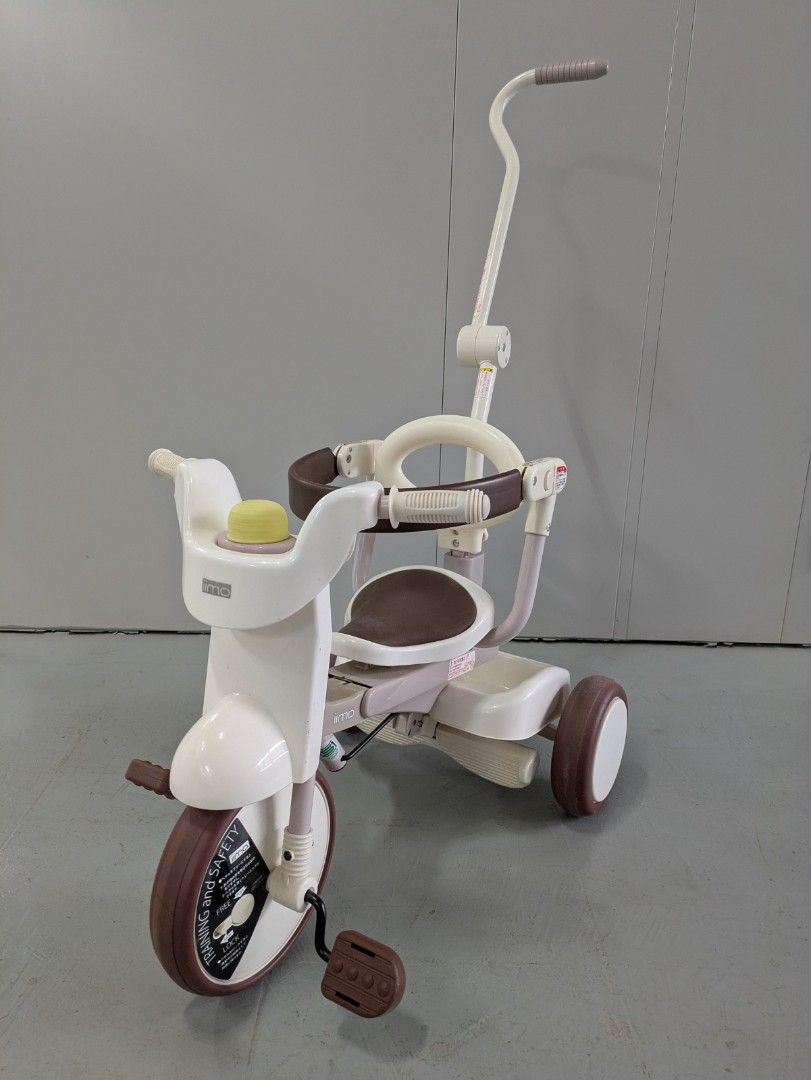 【美品】iimo 三輪車 名入れステッカー無料】iimo 三輪車 tricycle #02 折りたたみ