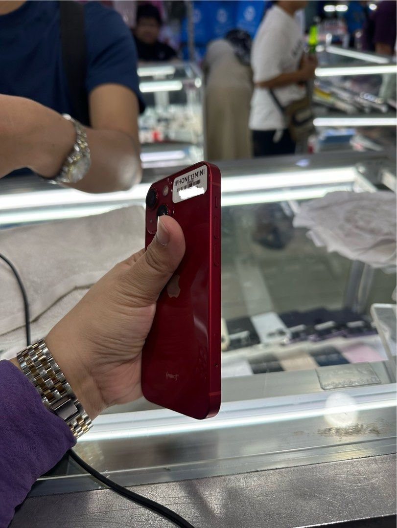 Iphone 13 Mini 256gb 98% batt FU No issue (Category: iPhone 13 Series) located in San Juan City. Submitted by javedsgadgetshop (Listing ID 1371534530, Image 3). Description: INSTALLMENT OPTIONS : SPAY LATER / GGIVES / CREDIT CARD! WE BUY AND SELL SO PWEDE MAGBINTA OR SWAP ! Quick Specs : Iphone 13 Mini •256gb •NTC Variant •Good batt health •Factory Unlock •95% Smoothness •No hidden issue | No Repaired •100% Authentic | Not Refurbished •w/ OEM Cha