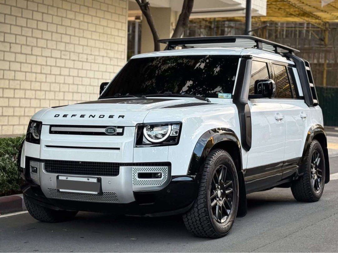 Land Rover Defender 110 P400 S Auto (Category: Used Cars) located in Manila. Submitted by quality_cars (Listing ID 1371485278, Image 2). Description: FOR SALE / TRADE-IN / FINANCING‼️ ONE OF THE FRESHEST & WELL KEPT LAND ROVER DEFENDER IN THE MARKET! DARE TO COMPARE! 💯 Unit Model: LAND ROVER 110 P400 S 2020 Transmission: AUTOMATIC Fuel Type: GASOLINE * Two Original Set Of Keys * Booklets And Manuals * HPG Verified and LTO Verified (Personal Veri