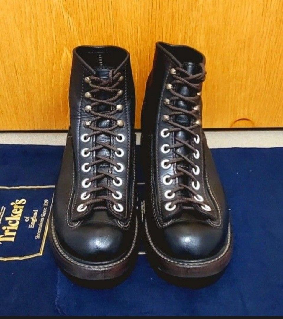 LONE WOLF MONKEY BOOTS CAT'S PAW SOLE CARPENTER F01615 US9, 男裝
