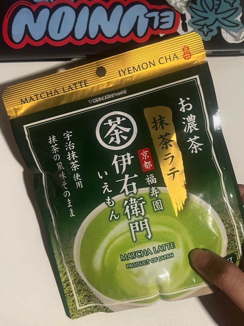 Matcha latte iyemon cha (Category: Health Food, Drinks & Tonics) located in Taytay. Submitted by zdeclut (Listing ID 1371490905, Image 2). Description: Sealed from japan.