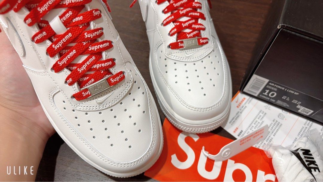 Nike Air Force 1 Supreme AF1 白　28cm 新品 Air Force 1 ホワイト Supreme NIKE 28cm