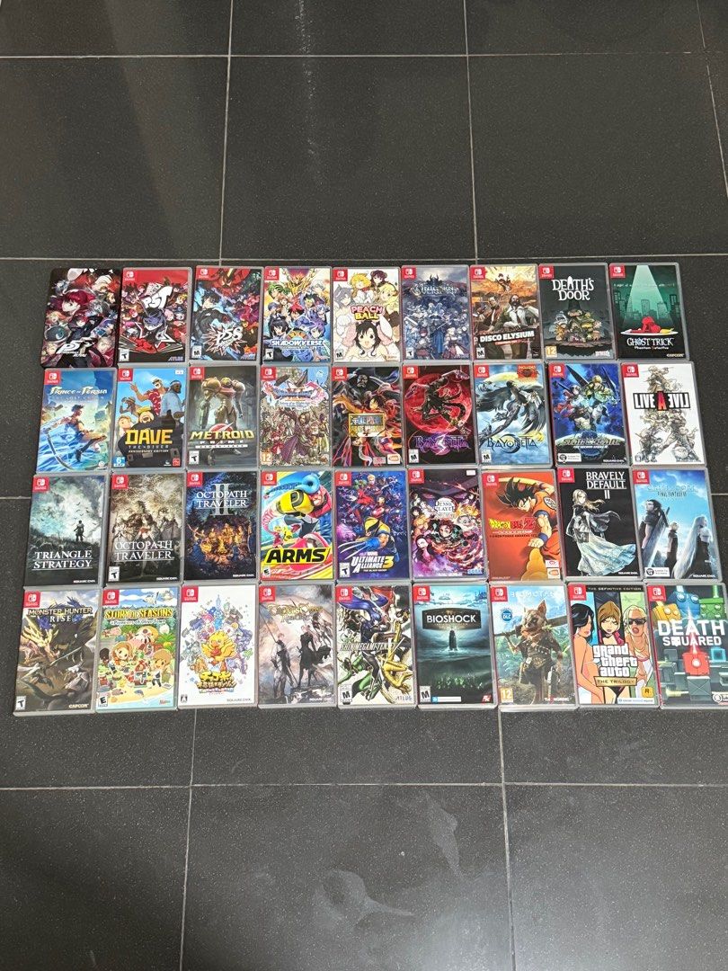Nintendo Switch Games for Sale (Category: Nintendo) located in Quezon City. Submitted by shopme_gadget30 (Listing ID 1371467119, Image 1). Description: BASA BASA MUNA PO Pricelist !!!! pwede shapi check out or lazzaaada check out (Link nasa About ng carousel account ko) - Bawal kasi link tru message po kaya pkibasa nlng po sa about profile ng carousell ko po 2650 Persona 5 Royal with steel Case 1850 Persona 5 Tactica 1850 Persona 5 Strikers 1850 