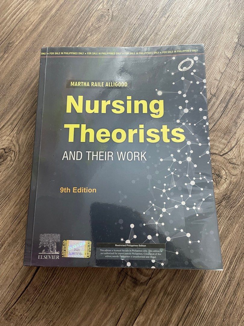 Nursing Theories and Their Work (Ninth Edition) (Category: Textbooks) located in Calasiao. Submitted by shoparen14525 (Listing ID 1371536578, Image 1). Description: Preloved Good condition with plastic cover.