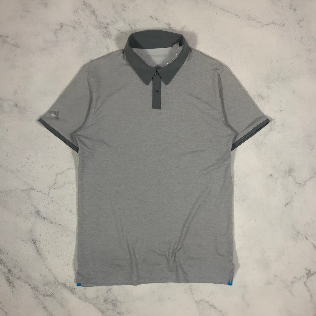 Polo shirt adidas climachill size M kaos kerah second
