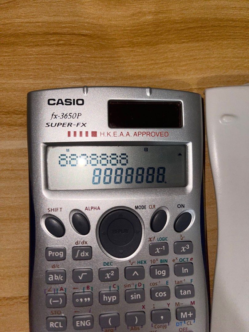 不議價，限觀塘面交，有post就有貨，casio fx-3650 計數機 dse calculator 卡西歐 卡西欧 計算機 多功能科學函數 ...