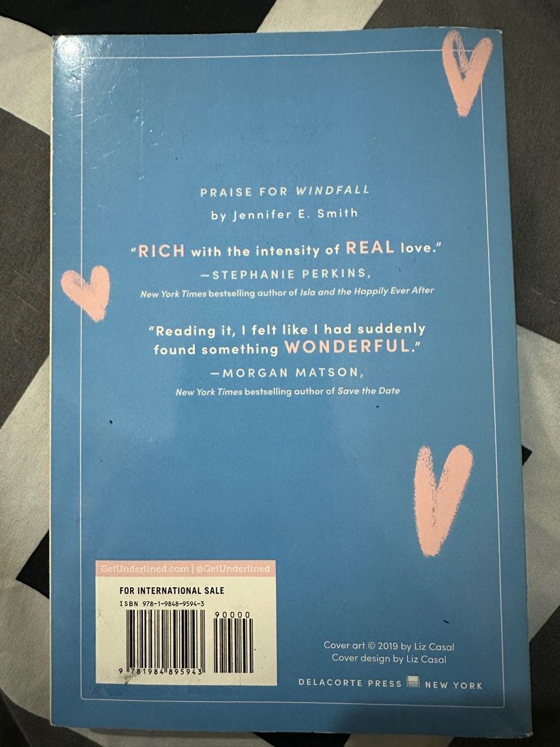 [PRE-LOVED]Field Notes on Love Book by Jennifer E. Smith (Category: Storybooks) located in Manila. Submitted by kyutkoa84427 (Listing ID 1371528848, Image 2). Description: ‼️PRICE + sf‼️ 📍Gcash ONLY 📍JnT Delivery ONLY 📍Laguna based Field Notes on Love by Jennifer E. Smith is a heartwarming young adult romance about Hugo and Mae, two teens thrown together on a cross-country train trip. Hugo, heartbroken after his girlfriend dumps him, seeks a r