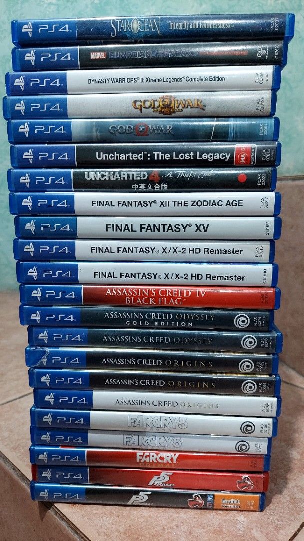 PS4 / PS5 GAMES (Category: PlayStation) located in Santa Rosa. Submitted by agentred1142 (Listing ID 1371369297, Image 2). Description: PS4/PS5 GAMES FOR SALE / TRADE Location: STA ROSA LAGUNA - Meet Up - LBC/COP - LALAMOVE PS5 GOW Ragnarok - 1600 AVATAR :Frontier Of Pandora Limited Ed - 1600 Wonderlands NLE (unused codes)- 1000 NBA2K23 - 600 PS4 GAMES GOW Ragnarok - 1700 Elden Ring - 1700 The Last Of Us 2 - 1300 Red Dead Redemption 2 w/ map - 10