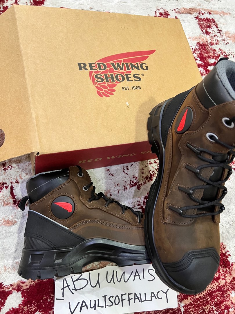 Red Wing Safety Shoes 3228, Men's Fashion, Footwear, Boots on Carousell