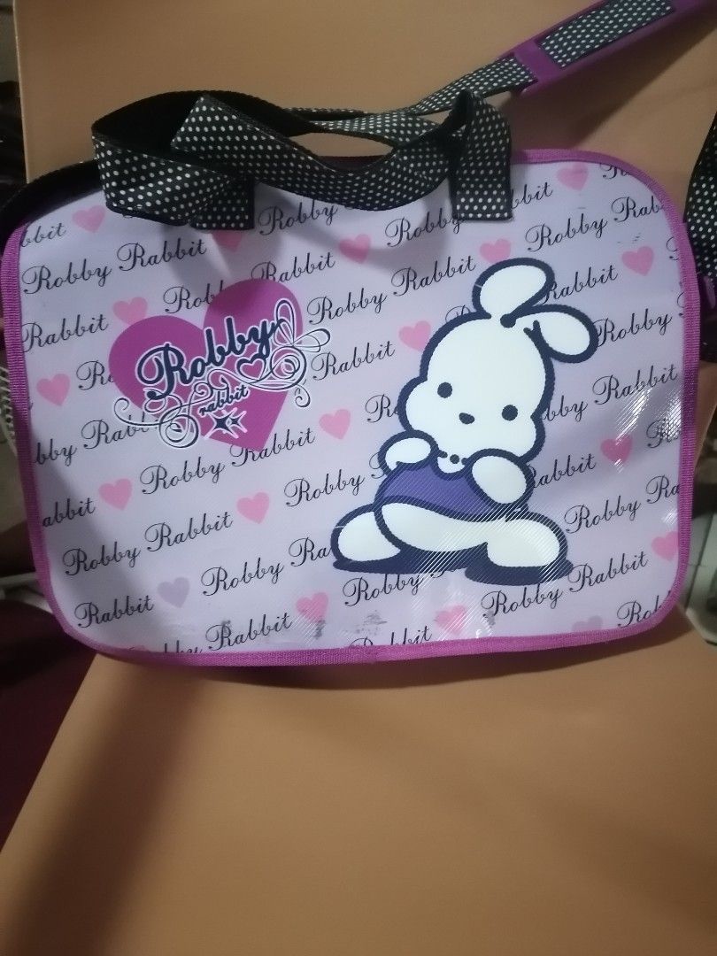 Robby rabbit school bag (Category: Babies & Kids Fashion) located in Quezon City. Submitted by shopaholics.31 (Listing ID 1371455393, Image 1). Description: .