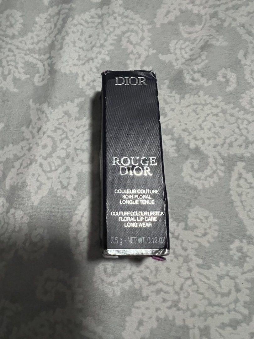 Rouge Dior lipstick (Category: Makeup) located in Quezon City. Submitted by djamamama (Listing ID 1371384994, Image 1). Description: Almost new. Swatched. Shade 999 Satin Box only beat up coz it was in my bag but never really used. I’m not using lipsticks much and lean more toward liptints now. .