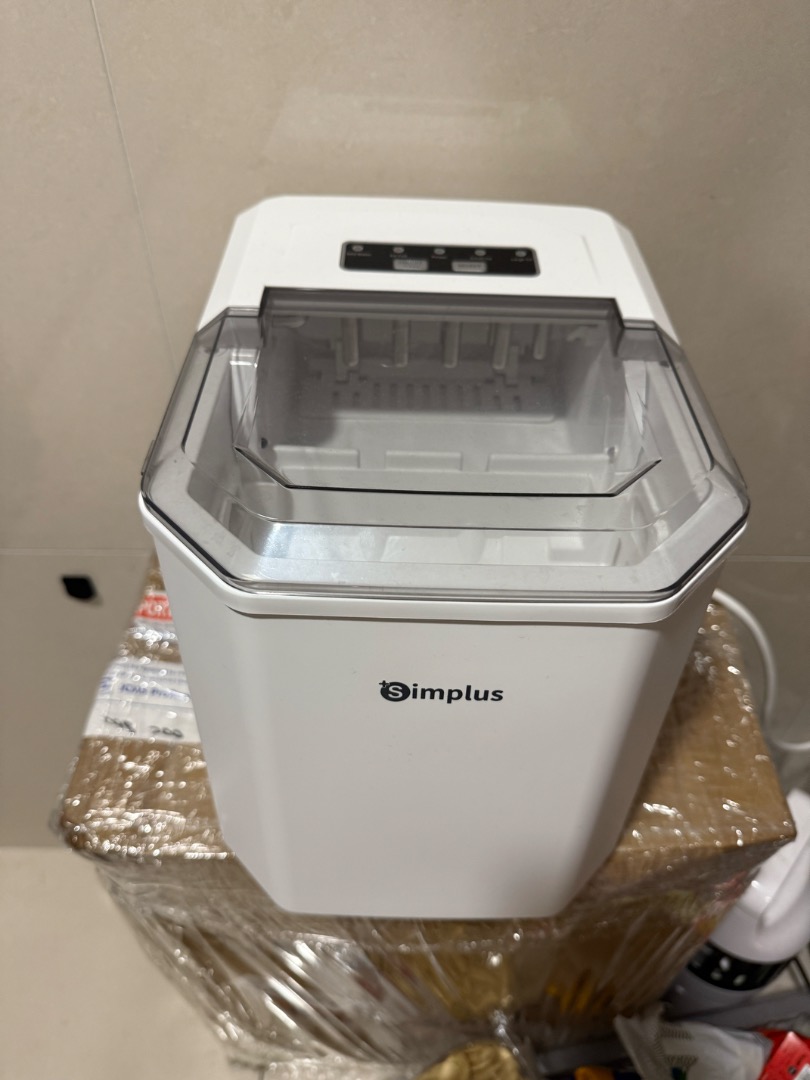 Simplus Portable Electric Auto Bullet Ice Maker (12kg/24H) 6Min Fast ...