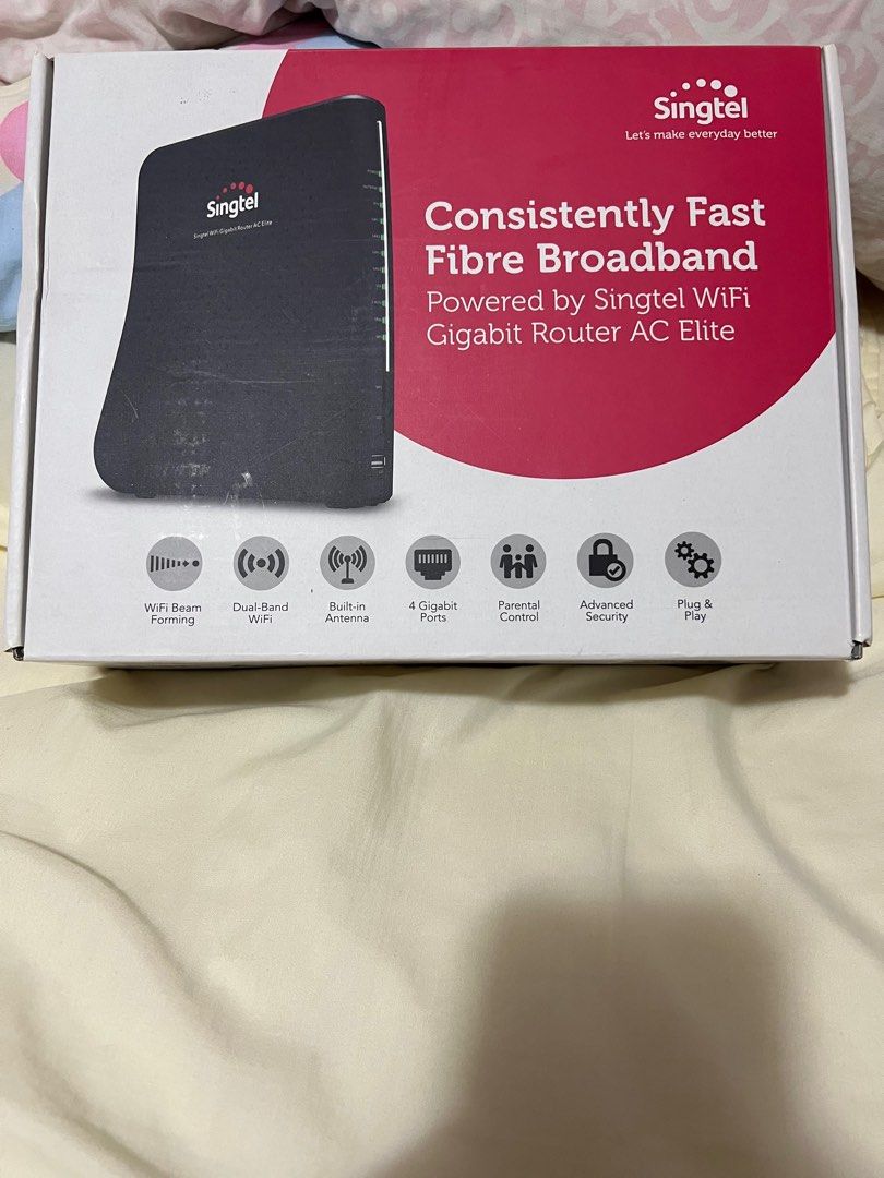 Singtel WiFi Gigabit Router AC Elite63203130149889110
