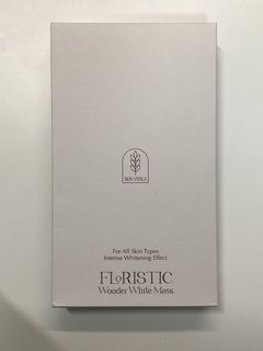 Skin Vitals Floristic Wonder White Mask (Skin Need/ BYOB 同廠）花漾美白賦活面膜64233658069122110