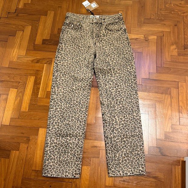 New Classic Jean Denim – Leopard | Pants | Official Stüssy