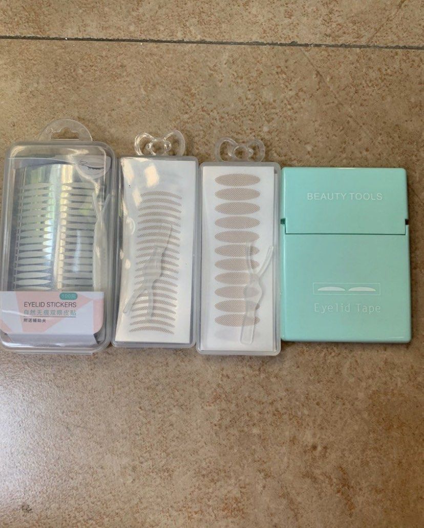Lameila Eyelid Tape (Category: Makeup) located in Las Pinas. Submitted by jhemmm__ (Listing ID 1371364761, Image 1). Description: lameila Eyelid tape (Transparent & Skin color) Info: •Used a few eyelid tape more or less 10 • it has different shapes Selling it per piece: •Lameila 240 pcs A107 (blue case) (SOLD✅) - bought it for ₱109 - used 4 tapes of this so it only has 236 pcs - selling it for ₱89 •Lameila Transparent Eyelid tape 100 pcs - bought