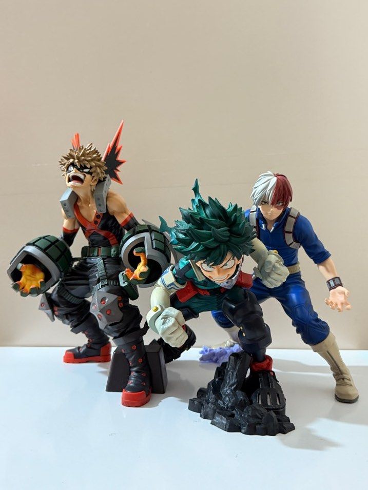 我的英雄學院Grandista BWFC SMSP 01色綠谷爆豪轟焦凍原色MY HERO 