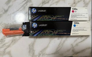 全新正貨 Hp Laser jet toner HP130A 紅色，藍色 （CF353A , CF351A)630147152008991115
