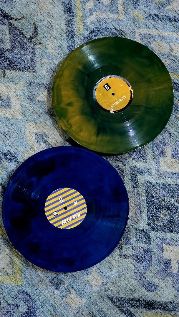 Alvvays – Blue Rev & Antisocialites (Category: Vinyls) located in Makati City. Submitted by jp005 (Listing ID 1371600827, Image 2). Description: Bandbox exclusives: Limited to 500 copies each ●Alvvays – Blue Rev (Blue w/ Black Swirl vinyl) - 2,000 ●Alvvays – Antisocialites (Blue + Orange vinyl) - 2,000 Discounted to 3,850 as a bundle.