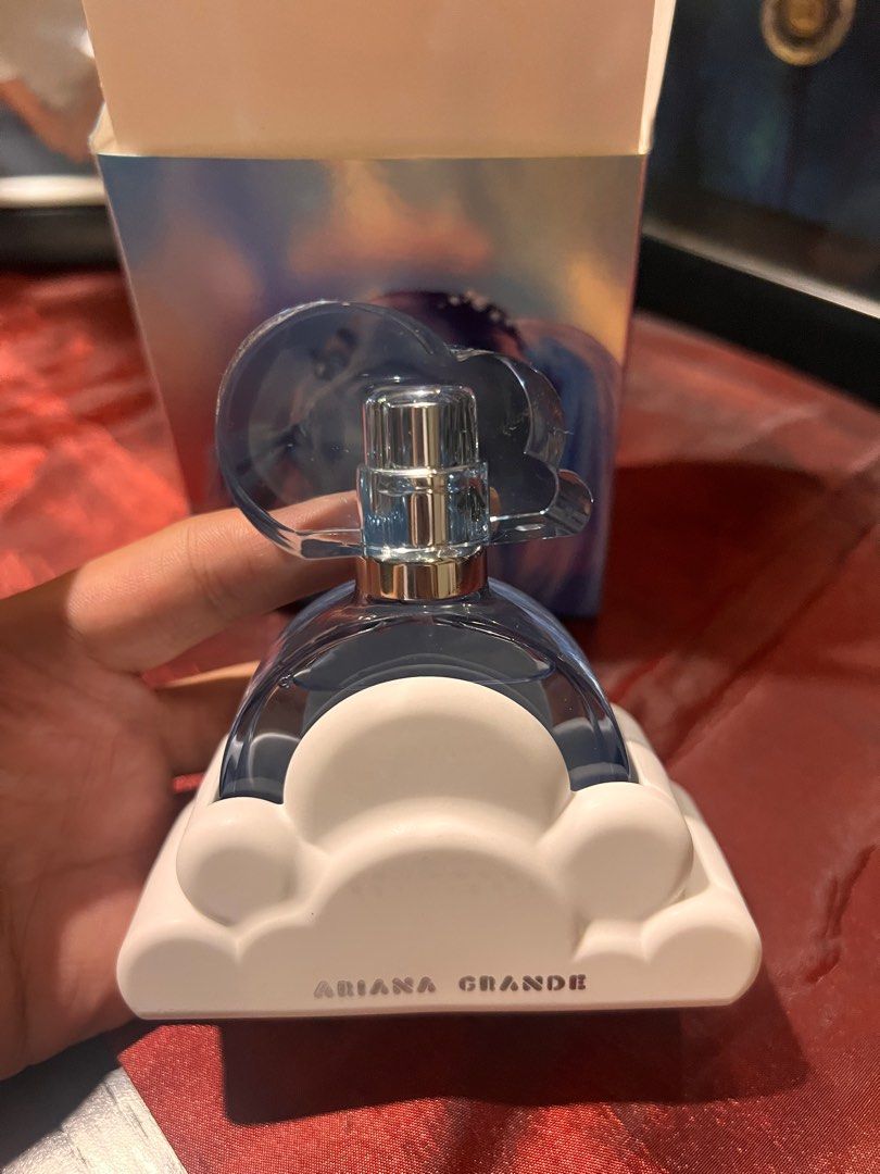 Authentic brand new Ariana Grande Cloud Perfume (Category: Fragrance & Deodorants) located in Paranaque City. Submitted by declutter0921 (Listing ID 1371645117, Image 3). Description: - negotiable - Selling low just because i only got this as a gift from the states but never really liked it - brand new, untouched, never sprayed .